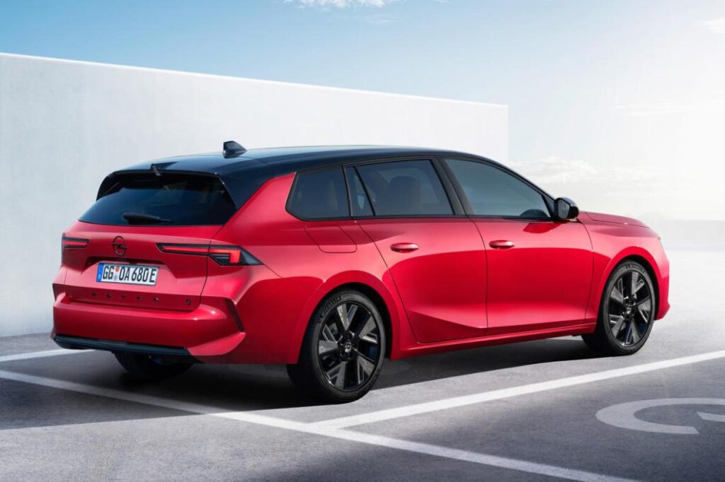 Opel Astra break Electric officiel